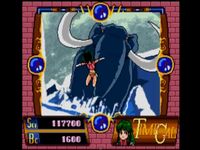 une photo d'Ã©cran de Time Gal sur Sega Mega-CD
